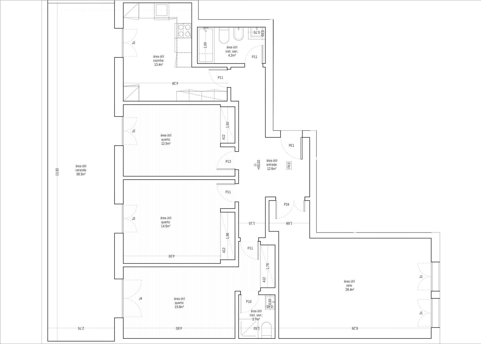 Wohnung 3 Schlafzimmer