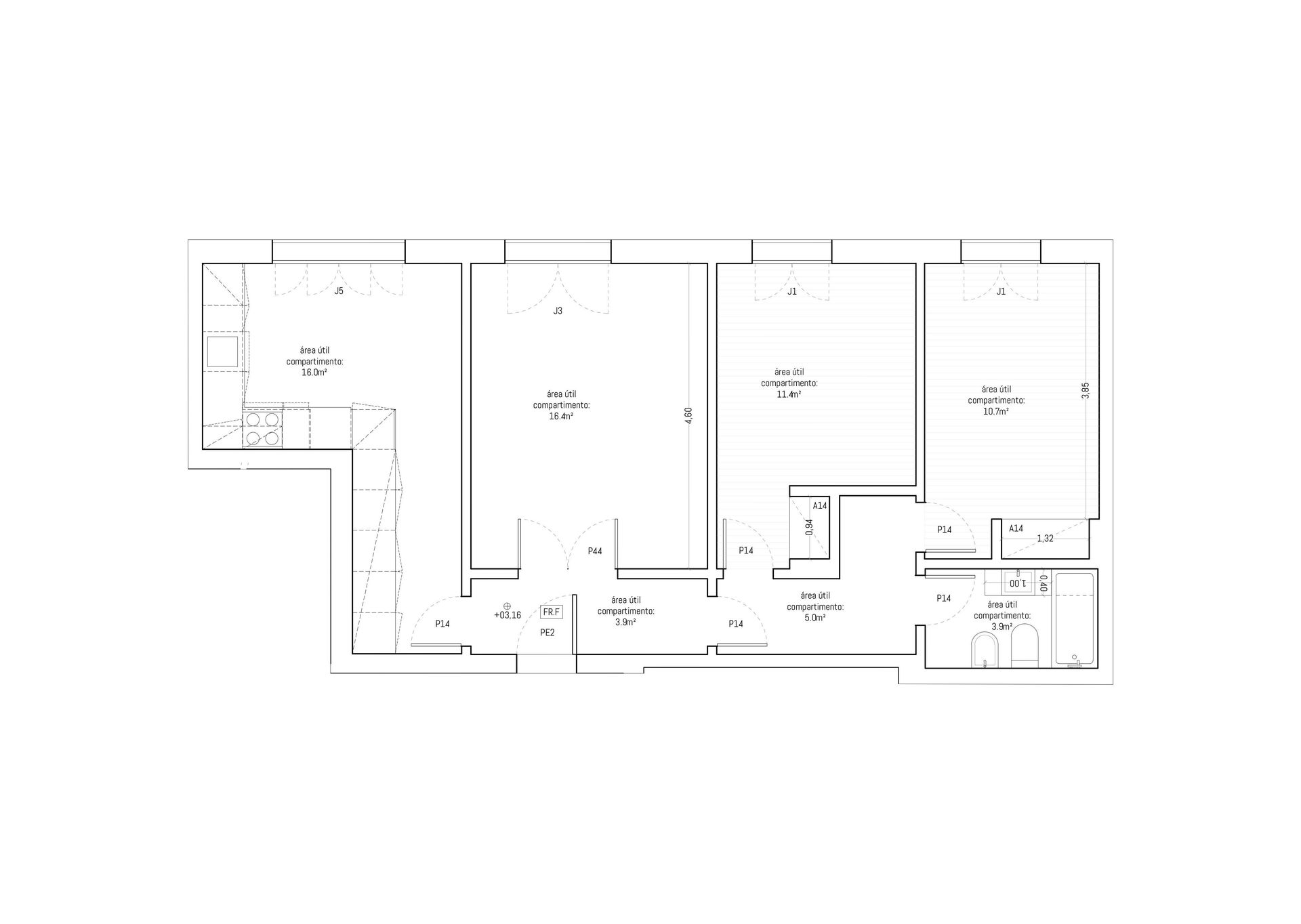 Wohnung 2 Schlafzimmer